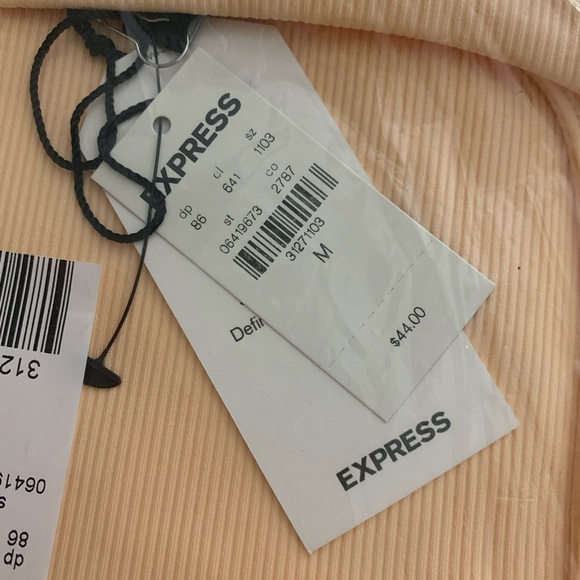 Express Ribbed Square Neck Tank - Picture 5 of 5